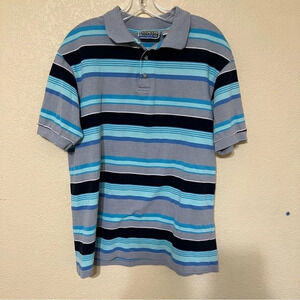 Men’s Big Creek Clothing Collection striped polo size Medium
